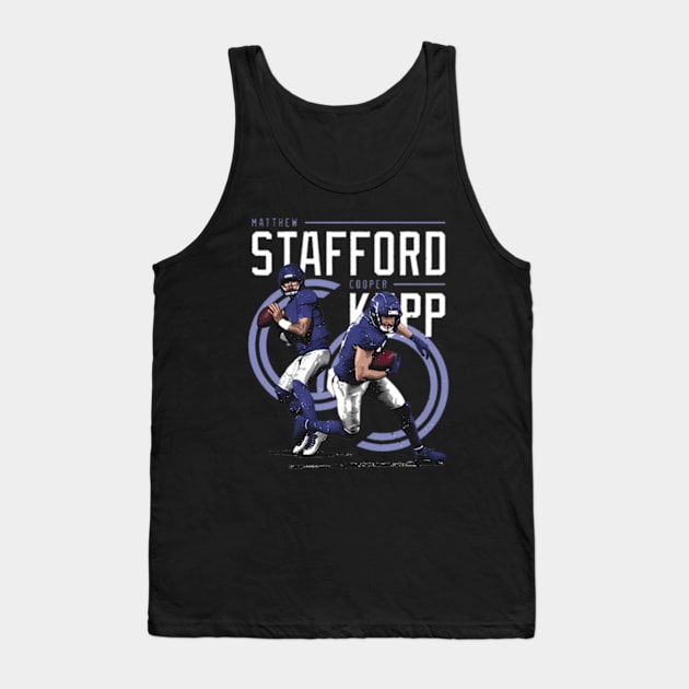 Matthew Stafford Cooper Kupp Los Angeles R Duo Tank Top by caravalo